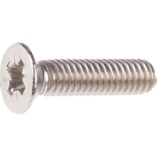 Std M4X8 Dın 965 Yhb (Yıldız Havşa Başlı) Vida A2 Paslanmaz Inox 100 Adet