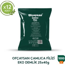 Ofçaysan Çamlıca Filizi Eko Demlik Siyah Çay 40 G x 25 ADET-12LI Koli