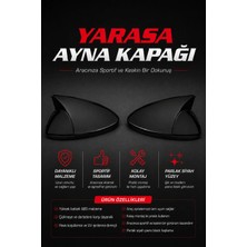 Peugeot 207 2006-2012 Araca Özel Yarasa Ayna Kapağı A+