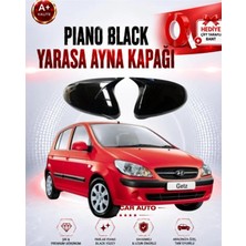 Hyundaı Getz 2002-2011 Batman Yarasa Ayna Kapagı P.black