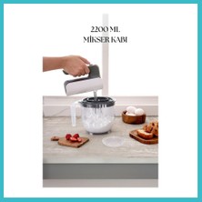 Defne Store 2200 ml Mikser Kabı Füme & Ölçü Kabı & Saklama KABI-DNY0025 Dfnbez