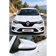 Renault Megan 4 2016 Model Araca Özel Boyalı Beyaz Ayna Kapağı A+