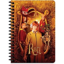 Keskin 140400-07 Bloknot Harry Potter Spiralli A6 80YP Çizgili