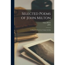 Step Kitap Selected Poems Of John Milton: L'allegro, Il Penseroso, Comus, Lycidas