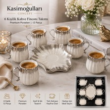 Tr Türk Kahvesi Fincan Takımı, 6 Kişilik, 12 Parça KC03