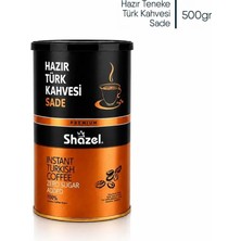 Tr Hazır Türk Kahvesi Sade - Teneke - 500 gr