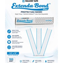 Walker Tape Extenda Bond Plus Protez Saç Bandı Delikli 1.5" x 12" (3,81 cm x 30,48 Cm)