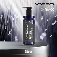 Teknocan Marketing Saç Şampuanı | Gri ve Beyaz Saçlar Için | Protein Keratin | Silver Shade 370 ml