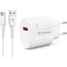 Teknocan Marketing 20W Type-C ile Uyumlu Hızlı Şarj Seti
