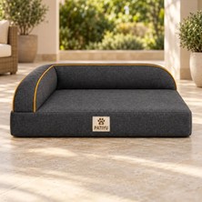Patiyu Kedi Köpek Yatağı Corner Seat - Gri