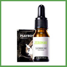 Bezos Zeropore Instant Perfection Serum - Boyun Dekolte Yüz Cilt Bakım Genç Serumu 30 ml + Jel Mgc