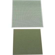 Cin 15X15 Bakırlı Delikli Plaket (Pertinaks) - Fr4