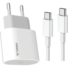 Teknocan Marketing 20W Pd Type-C To Type-C Kablolu Hızlı Şarj Seti C5T