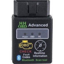 Tr Obd2 Bluetooth Araç Arıza Tespit Cihazı Check Up Arıza Silme Cd'siz Kurulum