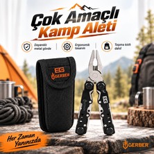 Nzb Çok Amaçlı Kamp Aleti 10 Fonksiyonlu Çakı Pense Testere Açacak ve Tornavida Seti
