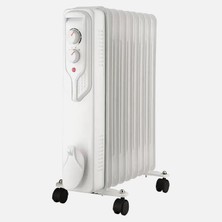 Voltomat Termostatlı 2000 W 9 Dilim Yağlı Radyatör Beyaz
