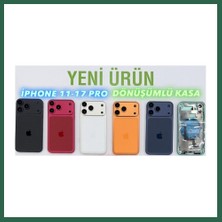 Vintessy Vıntessy iPhone 11 Uyumlu - 17 Pro'ya Dönüşüm Kasa (Siyah) BZS01