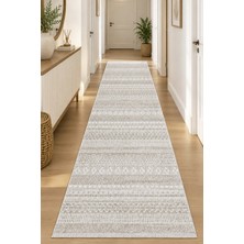 Eliana Home  Kadife, Yumuşak Dokulu, Yıkanabilir, Kaymaz Modern Halı Yolluk Trz1