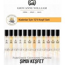 Giovanni William 12'li Kadın Deneyim Seti - Lüks Parfüm Deneyim ve Tester Kiti 12X5 ml