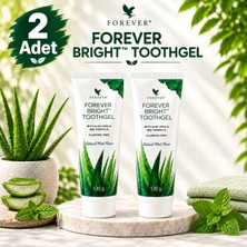 Forever Living Products Forever Bright Toothgel Aloe Vera ve Propolis İçeren Ferahlatıcı Diş Macunu (Florür İçermez)2 x 130 g