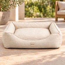 Patiyu Kedi Köpek Yatağı Vera Premium Yatak - Krem / Large