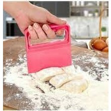 Plastlife KP-113 Hamur Kesici ve Kazıyıcı Plastik Spatula Saplı