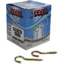 Beşel BA-21100 Piton Açık Çengel Vida - 100'LI Paket