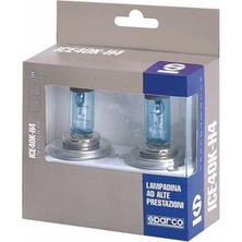 Sparco H4 Oto Ampulü Buz Rengi 12V 55W (2 Adet)