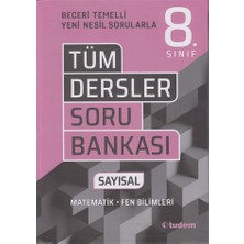 Tudem / 8.sınıf Tüm Dersler (Iadesiz)Soru Bankası Sayısal