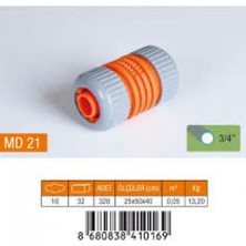 Medalyan Md-21 Lüx Hortum Eki 3/4 - 10'li Paket