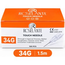 Roselante 34G 1.5mm Mezoterapi Igne Ucu 100 Adet