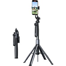 Ugreen Bluetooth Selfie Çubuğu, 4 Ayaklı Tripod Standlı Selfie Stick, 45301