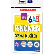 Fenomen Yayıncılık 2027 6.sınıf Sosyal Bilgiler A-B Soru Bankası Bağlam Temelli Sorular Türkiye Yüzyılı Maarif Modeline Uygundur Kalem Seti Hediye