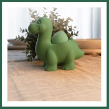 Vintessy Vıntessy 3D Baskı Dinozor Yumurtalık - Sevimli Eggosaurus Yumurta Tutucu-Yeşil BZS01