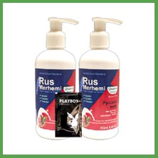 Bezos Playboy 2 Adet x 250 ml Ceviz Sütlü & Cevizli Rus Merhemi Tüy Dökücü Krem + 1 Armağan Jel Mgc