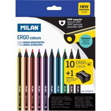 Milan Ergo Grip 10'lu Kuru Boya Kalemi 07229110