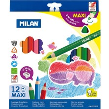 Milan 722612 Maxi Kuru Boya-12'Li
