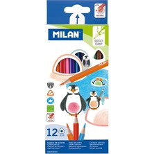 Milan Üçgen Kuru Boya 12 Renk