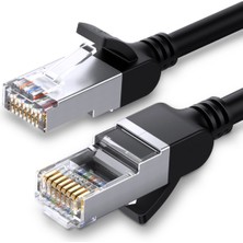 UGREEN Cat6 Flat Pure Copper Metal Konnektör UTP Ethernet Kablosu 2 Metre, 50185