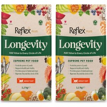 Tr Plus Longevity Yetişkin Kedi Maması 1100G (2 Paketi)