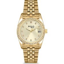Polo Rucci 2046 Metal Takvimli Kadın Kol Saati
