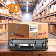 Tr Hp Uyumlu 150A W1500A Muadil Toner - Çipli 10'lu Paket / Laserjet Mfp M141A /M141W / M111A / M11