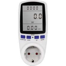 Tr Dijital Wattmetre Enerji Tüketim Sarfiyat Ölçer - 230V 16A 3680W