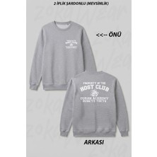 Zoka Wear Ouran High School Host Club T-Sh Ön Arka Baskılı Bisiklet Yaka Sweatshirt
