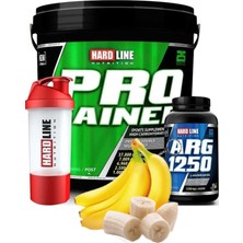 Tr Line Progainer 5000 gr - Muz + Arg 1250 120 Tablet + Shaker Kombinasyonu