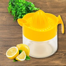 Titiz Lima 300 ml Sarı Limon Sıkacağı - Cam Hazneli, Kullanışlı ve Şık Tasarım KC-401