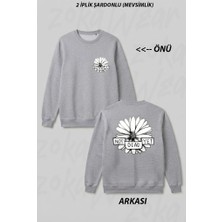 Zoka Wear Get Better Frank Turner Not Dead Yet Ön Arka Baskılı Bisiklet Yaka Sweatshirt