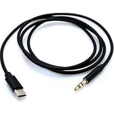 Tr 2 In 1 Type-C - 3.5mm Aux Ses ve Type-C Şarj Dönüştürücü (DK-AC-U31XAUC)