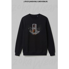 Zoka Wear Dawn Of Gaming Tasari Ön Baskılı Bisiklet Yaka Sweatshirt