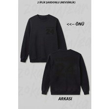 Zoka Wear Stiles Stilinski Dizi Teen Wolf Ön Arka Baskılı Bisiklet Yaka Sweatshirt